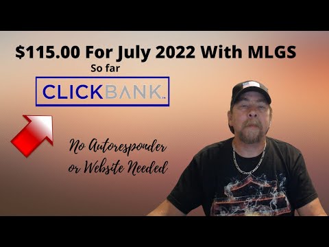 Clickbank $$$ Using MLGS - First Couple Week's Results