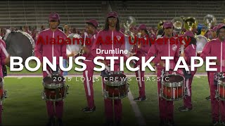 Stick Tape - AAMU Drumline Blocks Up after the 5th Quarter | 2025 Louis Crews Classic | 4K 2160p 🔥🎥🎬