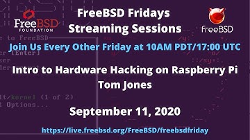 FreeBSD Fridays: Introduction to Hardware Hacking on FreeBSD with Raspberry Pi