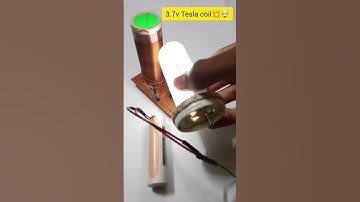 |plasma coil😎|5v magical✨🔮 coil|3.7v Tesla coil 💀💥Nikola Tesla project|#shorts