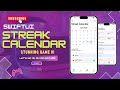 Streak Calendar Your SwiftUI Habit Tracker 📊 🔥 ✅