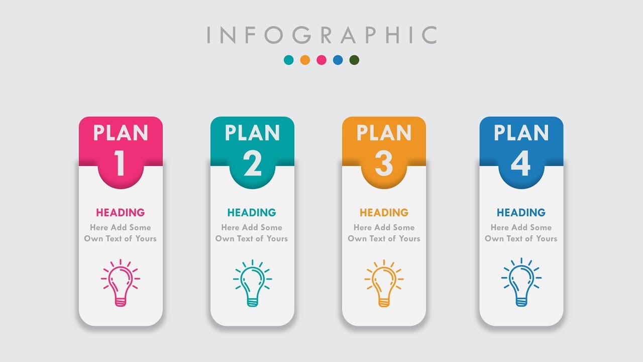 ตัวอย่าง เพาเวอร์พอย  New Update  Animated PowerPoint Infographic Slide Design Tutorial