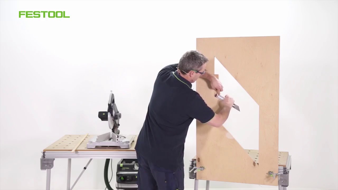 Festool TV épisode 100 : scie à onglets SYMMETRIC SYM 70 - parcloses