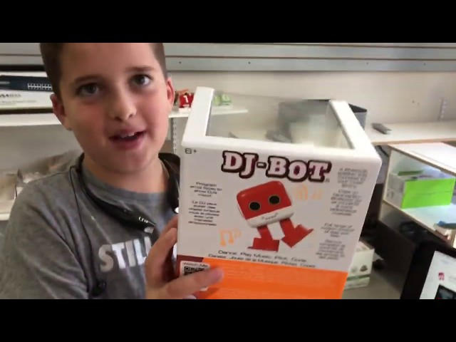 DJ Bot Unboxing and Demo by 9 year-old Jacob! class=
