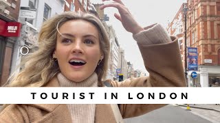 visiting London as a tourist!