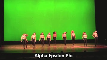 Alpha Epsilon Phi - PIKE Halftime 2013