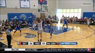 Nick Johnson hits a three in Orlando Summer League