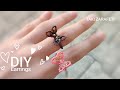 Butterfly Ring .How To Make A Butterfly Ring . Beaded DIY Jewelry Tutorial.//Kelebek yüzük yapımı