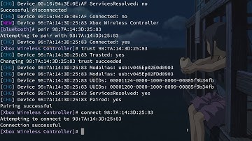 Connect Headphones/Controller with Bluetooth on Arch Linux from the Command Line