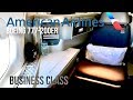 American Airlines Business Class (Forward Facing) Boeing 777-200ER London to Los Angeles