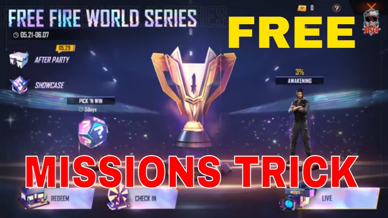 FFWS 2021 Event All Free Rewards - How to Awaken Elite Andrew - Disco FF
