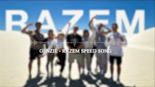 Vignette de la vidéo "GENZIE - RAZEM (SPEED UP)"