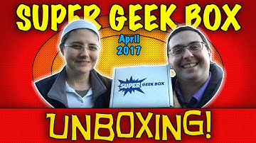 UNBOXING! Super Geek Box April 2017 - #StarWars #Mario