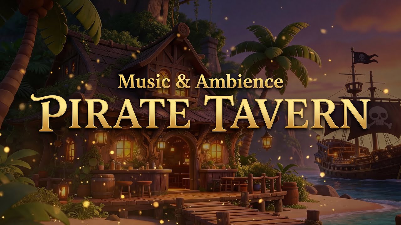 Disney Pirate Tavern Music & Ambience · Sea Shanties & Cozy Pirate Ship ...