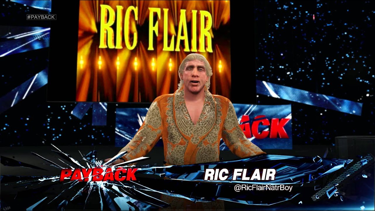 WWE2K15 The Nature Boy Ric Flair Entrance PC Mod