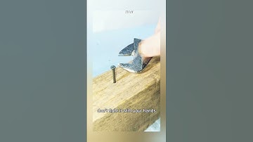 “Genius Trick to Remove Stuck Nails Easily! 🔧✨” #shorts #lifehacks