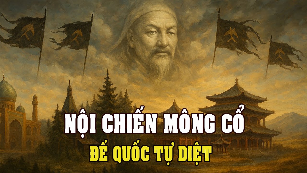 Một đế chế tan chảy: Bốn Hãn quốc – Bốn con đường chia ly của Mông Cổ