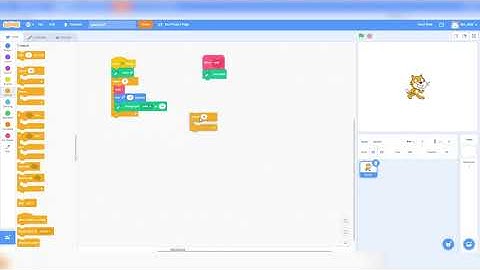 scratch วาดรูปดอกไม้โดยใช้สามเหลี่ยม