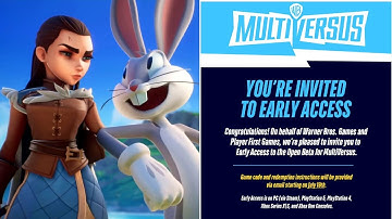 MULTIVERSUS EARLY ACCESS!!