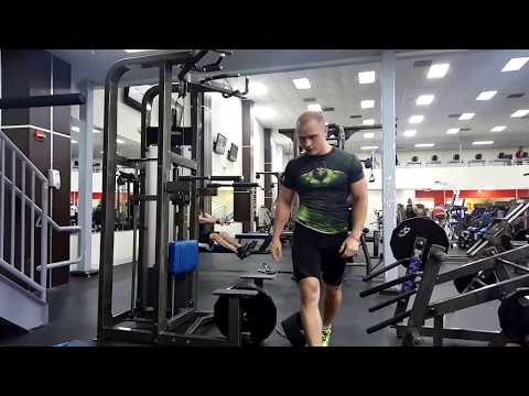 Dips +61 kg - 23 reps. Deny Montana