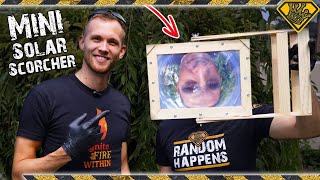 Powerful Desktop Solar Scorcher Tkor Shows You How To Make A Mini Solar Scorcher That Works