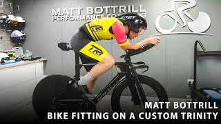 Custom Giant Trinity | Age Group Bike Fit with Matt Bottrill | Triathlon Speed & Comfort Setup screenshot 5