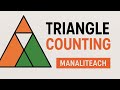 90 % fail 🔺️Dhamakedaar Reasoning Counting trangal Trick | Magic Trick | ManaliTeach. 🪷📚🔔