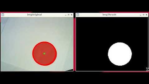 First Experiments with OpenCV and Simple Image Tracking