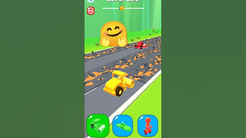 🚛🛵🚊🚜Shape shifting #shorts game ll level 254 ll shape-shifting transform funny racing mobile games