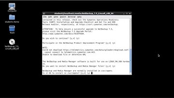 Net Backup 7 5 media server installation on linux Information & Technology
