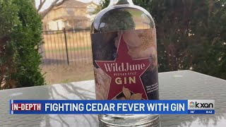 UT professor creates possible cedar fever cure in a martini glass