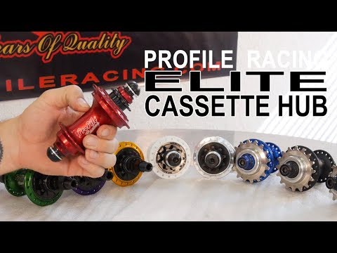 ELITE CASSETTE HUBSET – Profile Racing