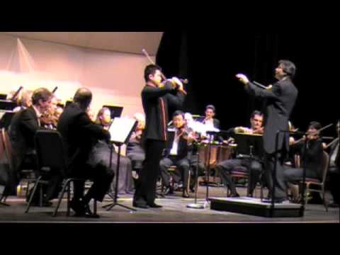 Yang Liu plays Nielsen violin concerto 1st movt pt1