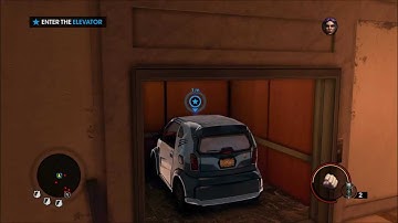 Saints Row The Third, Driving Inside PR Center