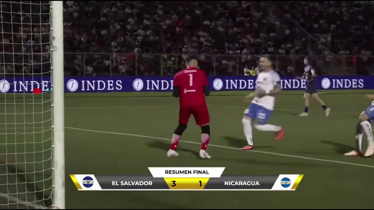 🔴resumen del partido de TIKTOKER el salvador vs Nicaragua mira los mejores goles de los TIKTOKer sv