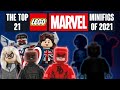 TOP 21 LEGO MARVEL Minifigures of 2021!