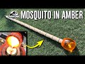 Making The Mosquito In Amber Cane From Jurassic Park - Bronze Mosquito Casting & Resin Art