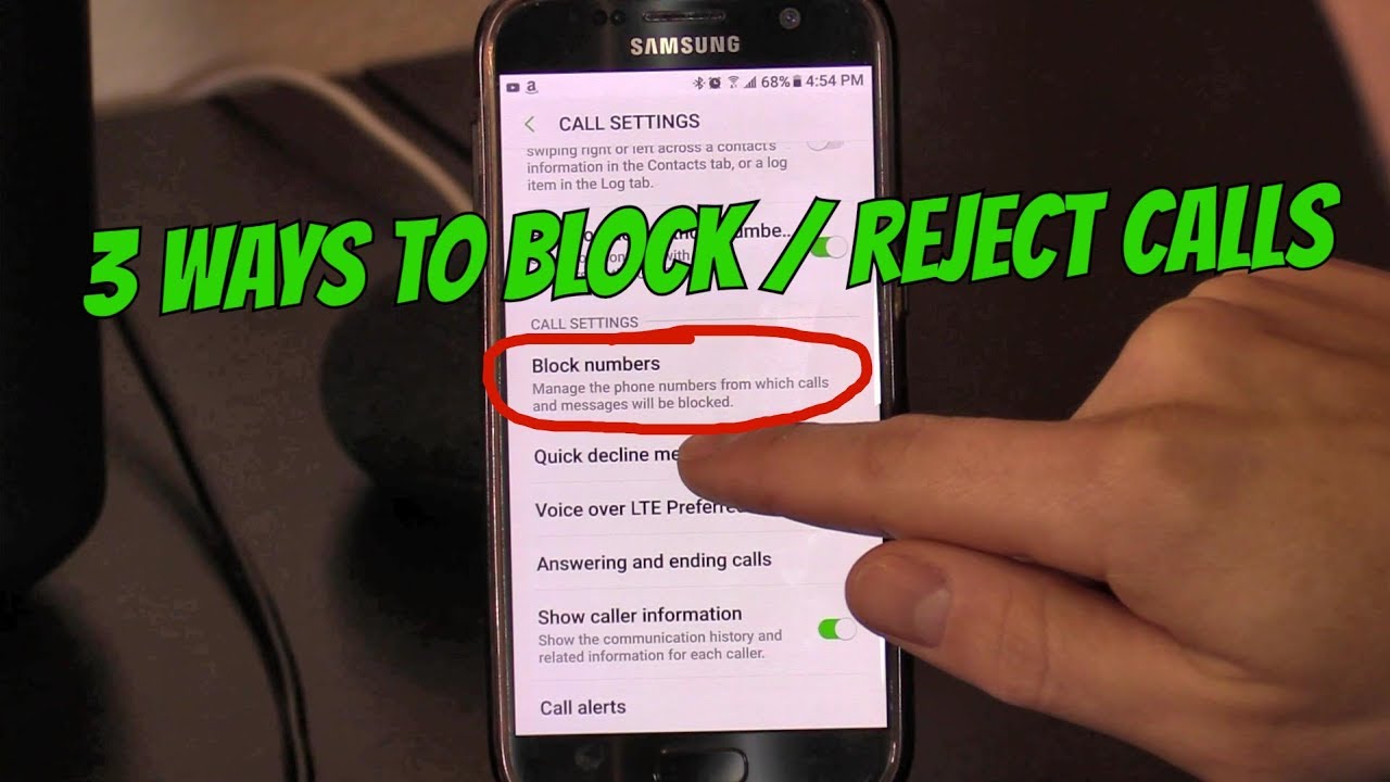 How to block calls and texts on Android Phone
