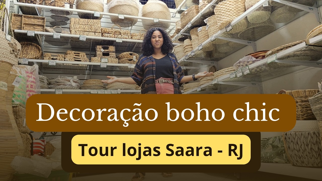 TOUR PELO SAARA NO RJ | LOJAS E ACHADOS DE DECORAÇÃO BOHO CHIC