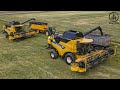 ŽNĚ 2021 Řepky Olejky 🌾 / 💙🖤💛 2x New Holland CX 8.80 / 🇨🇿 RenoFarma Beskyd a.s. /