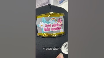 How to DIY your hat ？#DTF printing #DTF transfer #DTF printer #DTF film #DIY #Customerized hat #烫画膜