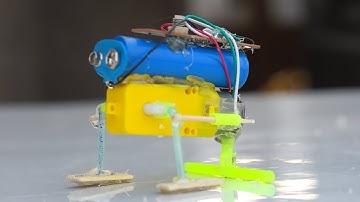 ✳️How To Make Remote control walking robot