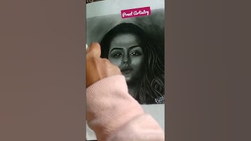 How to preserve charcoal drawing 🛡️☺️#charcoal #fixative