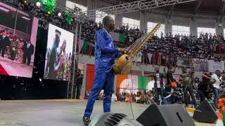 Sidiki diabate chante l'hymne national du Mali et de la Côte d'ivoire par le cora (vidéo officiel)