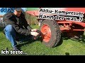 Ich teste... | Luft auffüllen mitten im Wald? |  Audew Akku- Kompressor | Mr. Moto