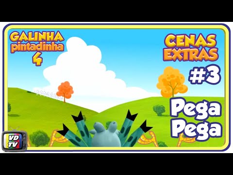 Galinha Pintadinha DVD 4 | Cenas Extras: Pega Pega - Galinhas e a Vaca Louca