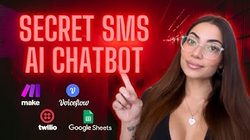 AI Chatbot Tutorial: Secret password SMS bot using Voiceflow, Twilio, Make & Google Sheets