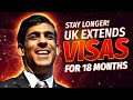 UK Offers a Lifeline!! Extend your UK Visas for an Additional 18 Months | UK News 2024