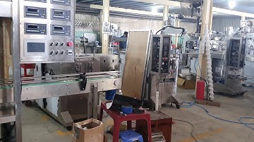 Bàn giao dây chuyền siêu to chiết rót chai tự động, cuối cùng của năm 2020 | Cơ Khí Anpha