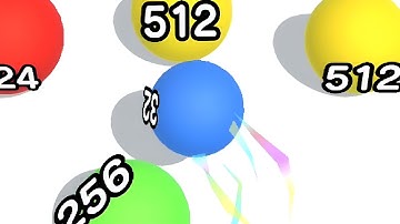 Ball Run 2048 - Best Mobile Gameplay Android iOS Tiktok Game